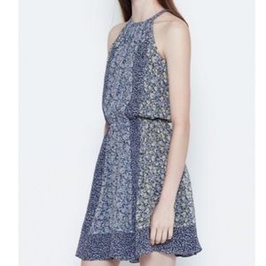 Joie Silk Patchwork Style Dress